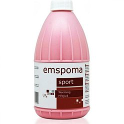 EMSPOMA masážní emuze hřejivá 1000g ml