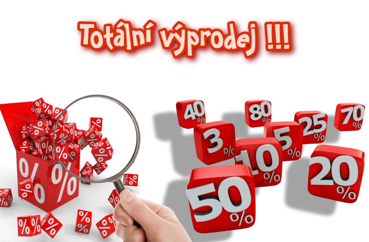 VÝPRODEJ SKLADOVÝCH ZÁSOB