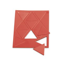 TAKTIFOL symbol trojúhelník červený